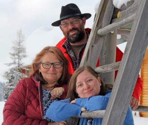 Gastgeber Bischof Andrea und Nicole und Gerhard